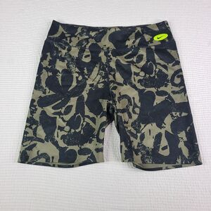 Nike One Luxe XL Women's 7" Mid-Rise Printed Training Shorts NWT Poly Spandex